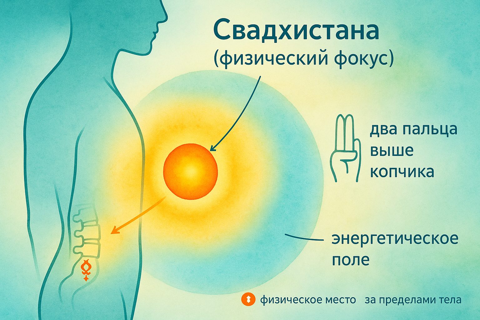Где расположена Свадхистана